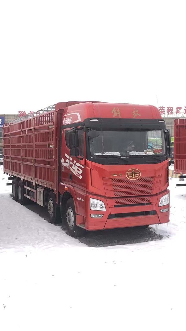 昌吉联强解放JH69.6米高栏载货车 国六现车 限时优惠促销