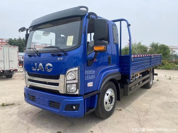 江淮 威铃k8 184马力 5.48米排半栏板载货车(hfc1140p61k1d7s)14.