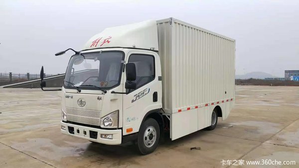 一汽解放领跑新能源轻卡市场,解放J6F拿下第一