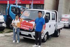 恭喜恭喜黄姐喜提T5载货车 喜提T5(原途逸)载货车