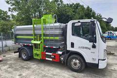 国六 6.4方 蓝牌乘龙L2 侧装压缩垃圾车