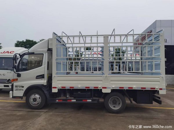 恭喜陈总 喜提骏铃V5苍栏载货车，祝车轮一转黄金万两