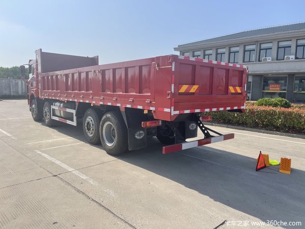 江苏佳运 悍V8*2自卸 顺利交车 完美上牌