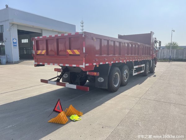江苏佳运 悍V8*2自卸 顺利交车 完美上牌