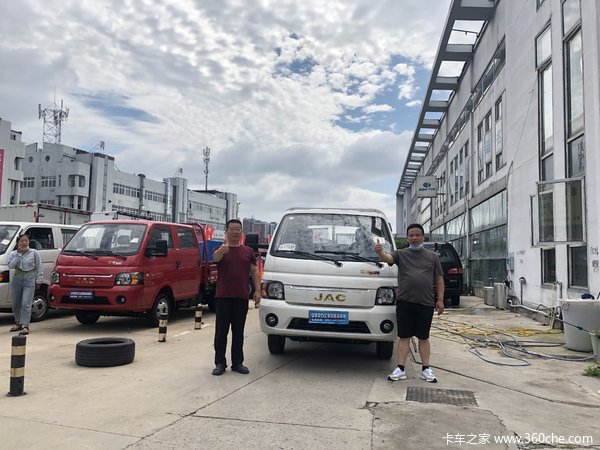 恭喜张庆德 喜提恺达恺达X6-3.8米载货车