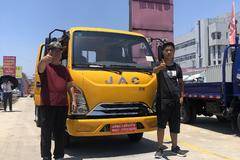 恭喜于佳乐 喜提康铃808-3.05米双排载货车