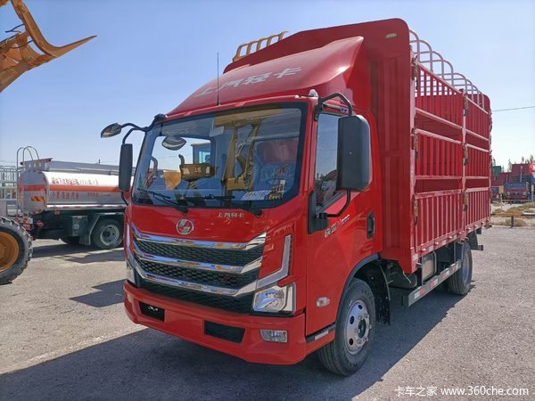 跃进 超越H500 160马力 4.17米单排仓栅式轻卡