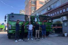 恭喜合肥畅运客户 喜提自卸车 今天提车 明天挣钱