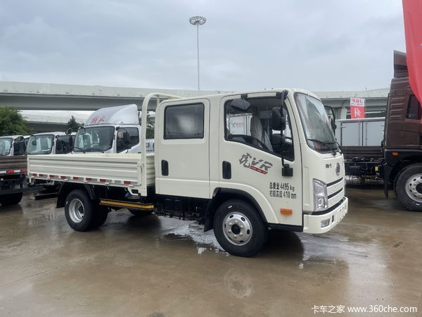 解放虎vr双排栏板轻卡,每天都在出库的一台车,工程专用车.