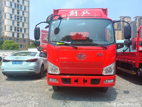 2.5升大马力箱车,可装尾板,高效箱车首选一汽解放