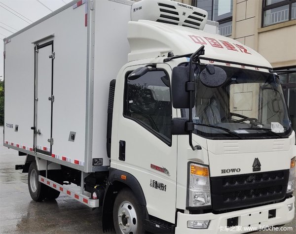 豪沃追梦4.2米冷藏车,价格仅需11.58万(带大箱和冷机)