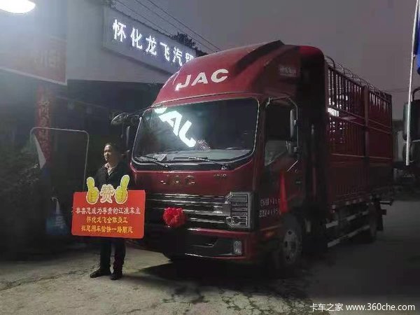 城配高效运输车型推介车型：江淮1卡 帅铃宽帅王