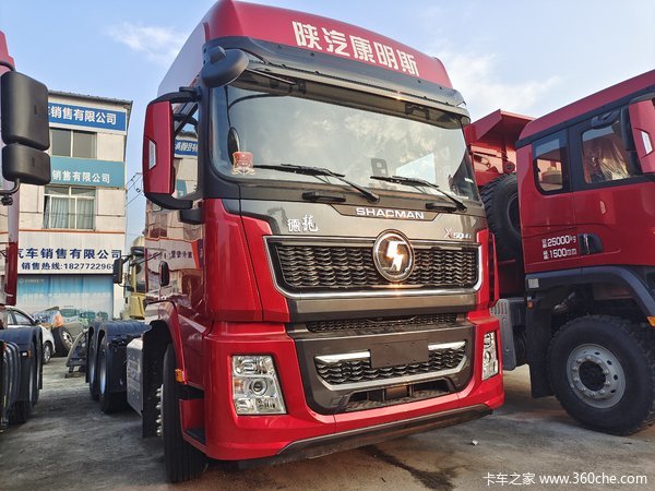 德龙X5000康明斯600马力自动挡牵引车新车到店，欢迎来撩！