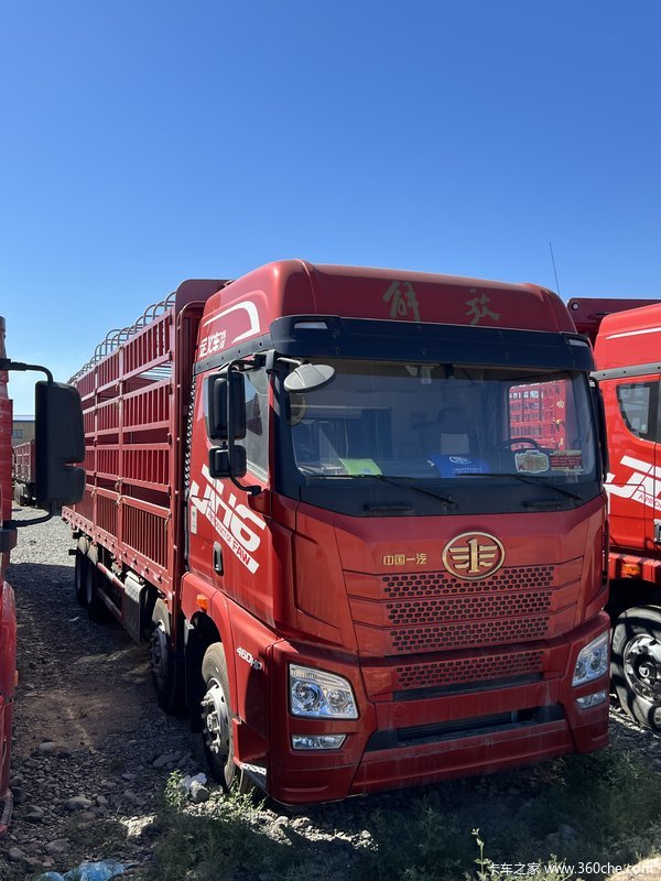 昌吉联强解放JH69.6米高栏载货车 国六现车 限时优惠促销