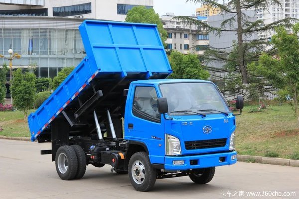 一汽红塔解放经典227工程自卸车,基础建设的运输高手!