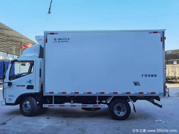 奥铃速运冷藏车 ?福田康明斯2.8 发动机采埃孚5档优惠促销中
