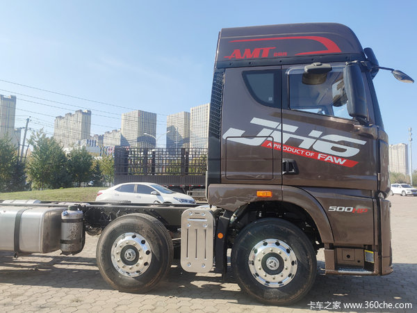 本店新到解放JH6 500马力自动挡载货车