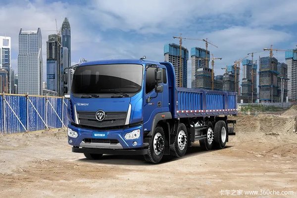 钢筋运输神器——福田瑞沃轻量化8x2工程车_吉林省鼎源汽车经销优惠