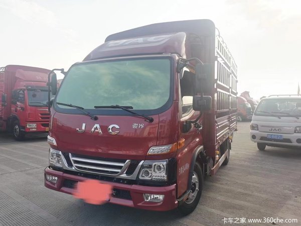 江淮骏铃V5CNG轻卡荣耀上市，钜惠1万元