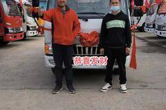 恭喜李先生 喜提骏铃E3载货车！！1