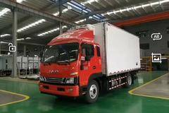 江淮德沃斯5.5米冷藏车，冷链运输好帮手