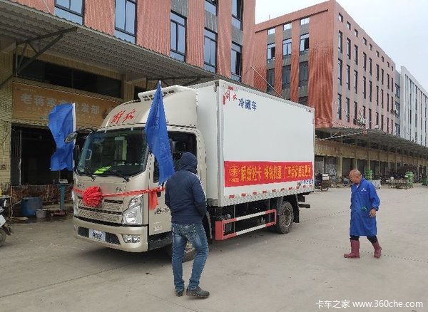 一汽解放领途冷藏,冷链运输配送好帮手!