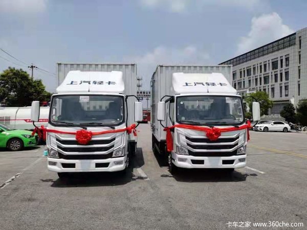 上汽轻卡 超越H300 150马力 4.17米单排厢式轻卡