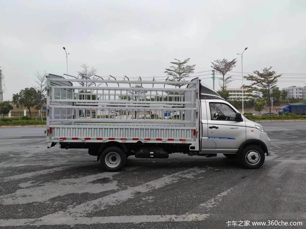 今日推荐-祥菱V3 3.7米单排仓栅车后双胎设计,直通大梁
