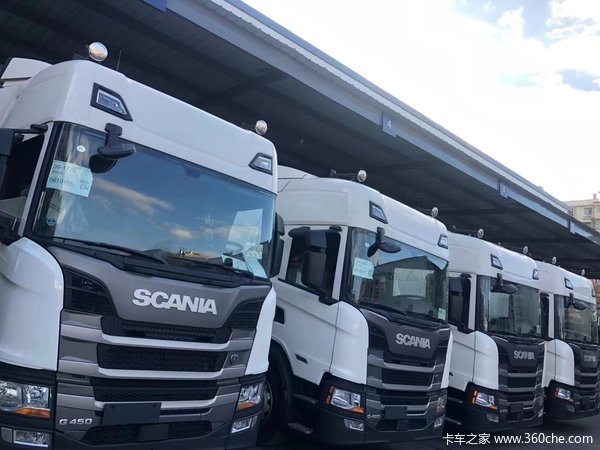 斯堪尼亚GH450 6×4车型现车到店，限时优惠，欢迎到店详询
