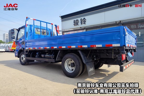 直降1.28万!江淮骏铃V5大马力平板车 ,享9万免息贷款支持!
