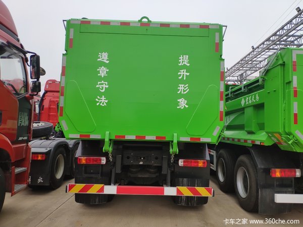 一汽解放J6P舒适版渣土自卸车赣州市火热促销中，让利高达近万元！