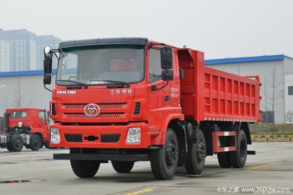 三环昊龙前四后六平板自卸至高优惠8000元降价促销中