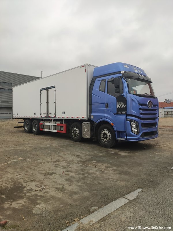 解放J6P 6*2 350马力7米7冷藏车 欢迎订购