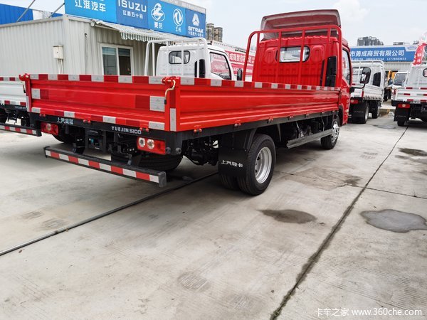 福运S100柴油116马力行业领先4.2米超长超宽车厢特价助推!