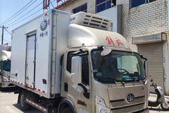 恭喜高先生 喜提一汽解放领途冷藏车一台