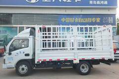上汽跃进福运汽油，货箱长4.05米小高栏到车