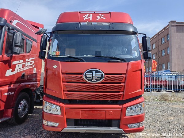 昌吉联强解放J6P牵引车 470马力 国六现车 本月优惠促销