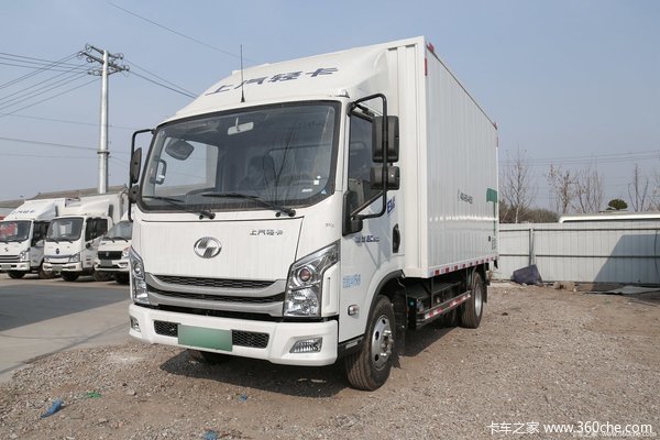 上汽跃进 超越EC300 4.5T 4.15米单排纯电动厢式轻卡