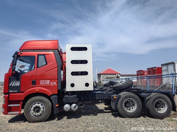 昌吉联强解放J6P牵引车 470马力 国六现车 本月优惠促销