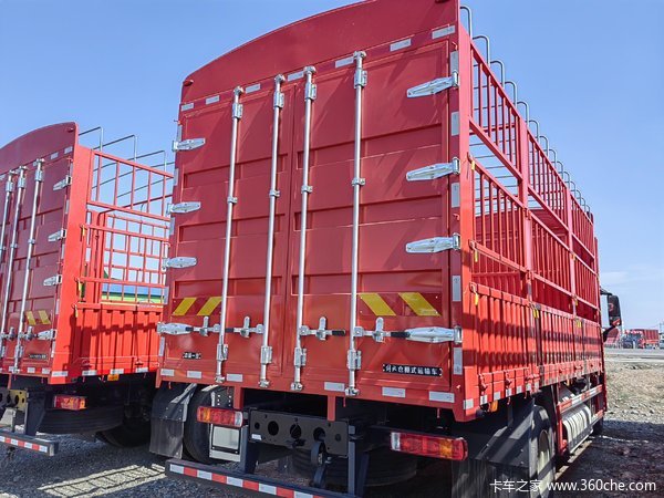昌吉联强解放JK66.8米高栏载货车 国六现车 优惠多多