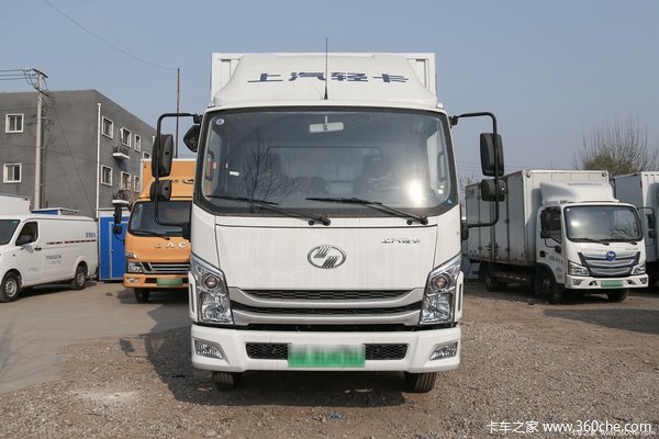 上汽跃进 超越EC300 4.5T 4.15米单排纯电动厢式轻卡