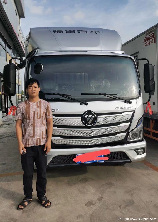 有品质才会被热爱 有诚信才会被信任 恭喜岑老板喜提新车