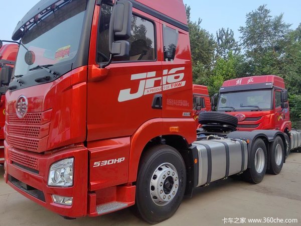 解放JH6 13L 530马力牵引震撼来袭