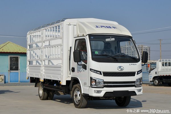 跃进 福星S80 95马力 4.05米单排仓栅式小卡(国六)(S