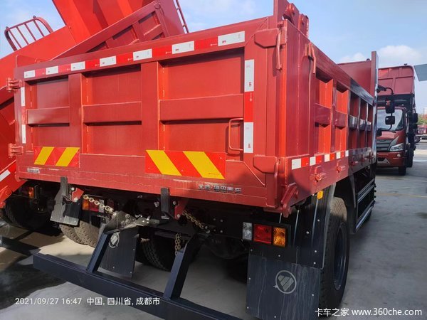 成都福田瑞沃大金刚ES5玉柴200马力4米自卸车最高优惠4万元