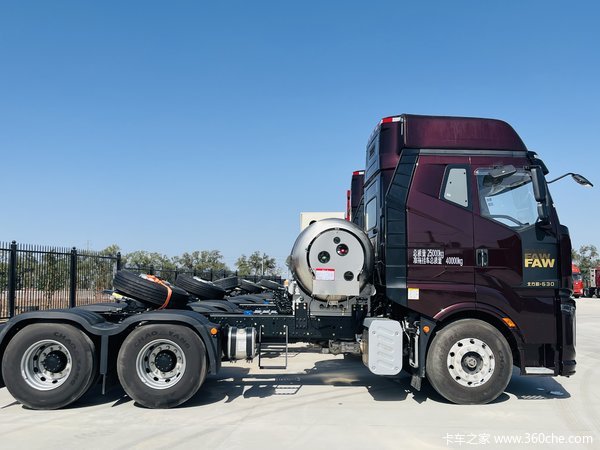 昌吉联强解放J6V530LNG牵引车 国六现车 本月优惠多多