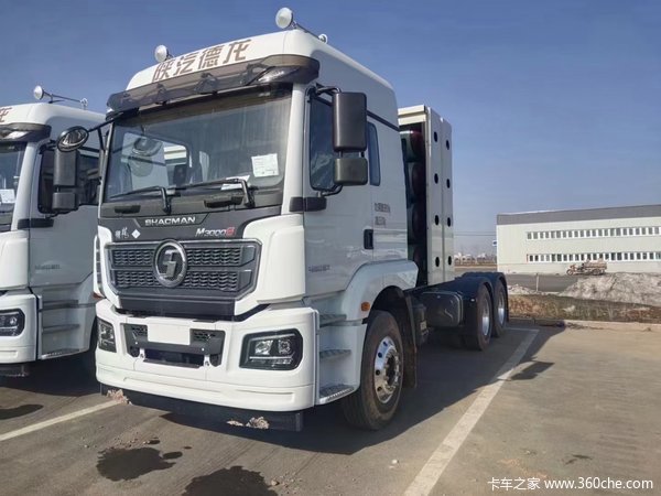 陕汽重卡 德龙M3000S 460马力 6X4 CNG牵引车(国六)(SX4259XD4TQ1)