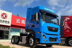 东风天龙520马力单拖快递专用车到店