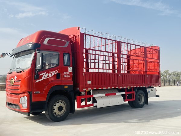 昌吉联强解放JK6 6.8米高栏载货车 国六现车 优惠促销