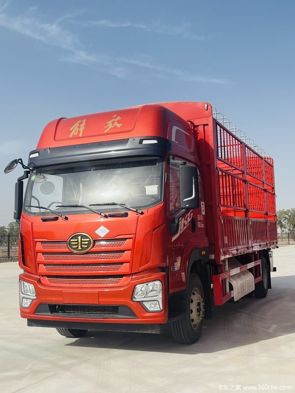 昌吉联强解放JK6 6.8米高栏载货车 国六现车 优惠促销